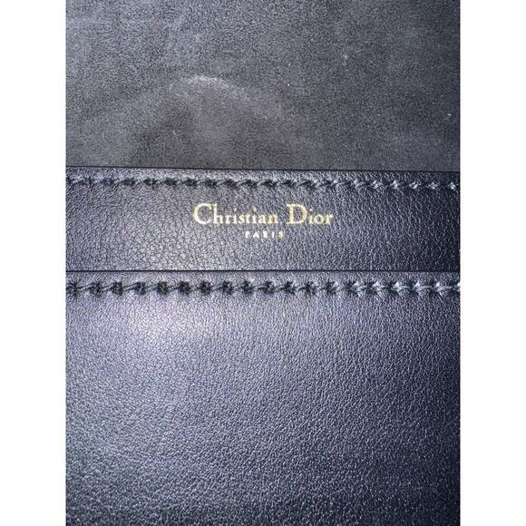 CHRISTIAN DIOR J'Adior Medium Leather Flap Chain Shoulder Bag Black - Picture 5 of 12